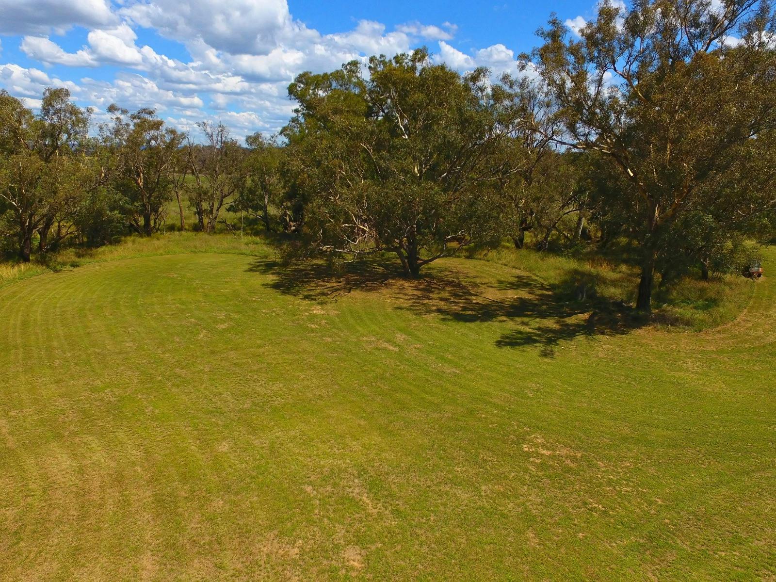 Aerial of Camping Area