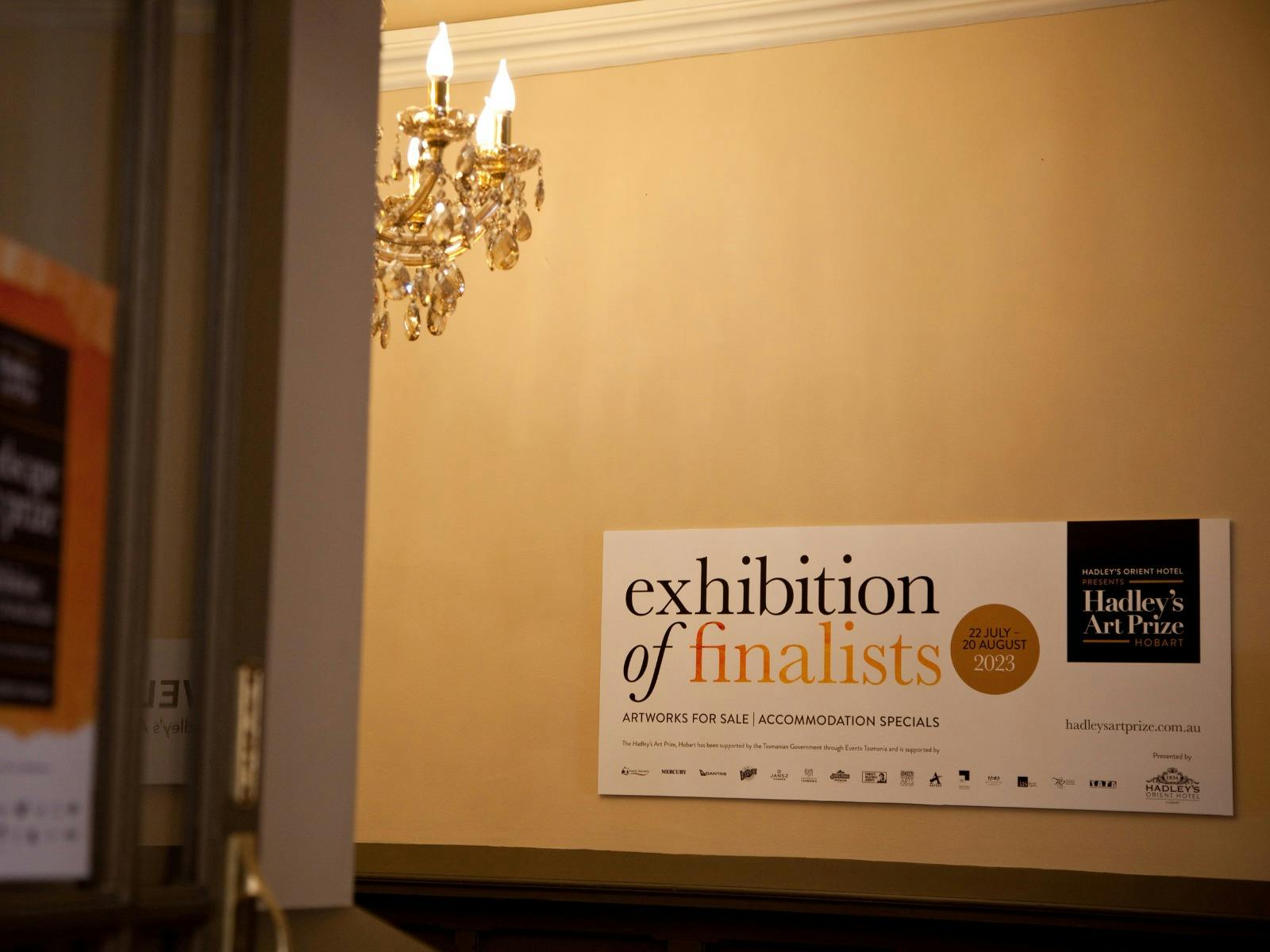 Entrance to Hadley's Art Prize