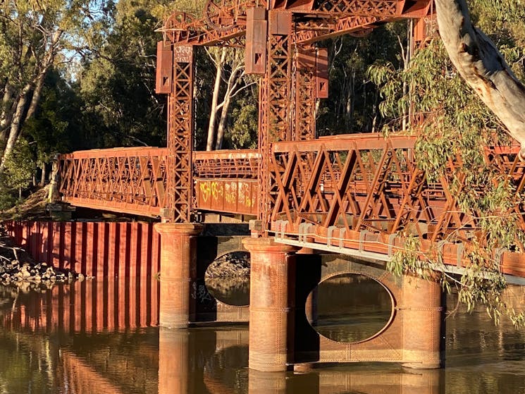 Short walk to Historic bridge