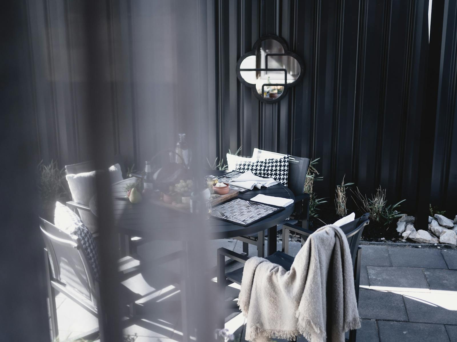 Courtyard table