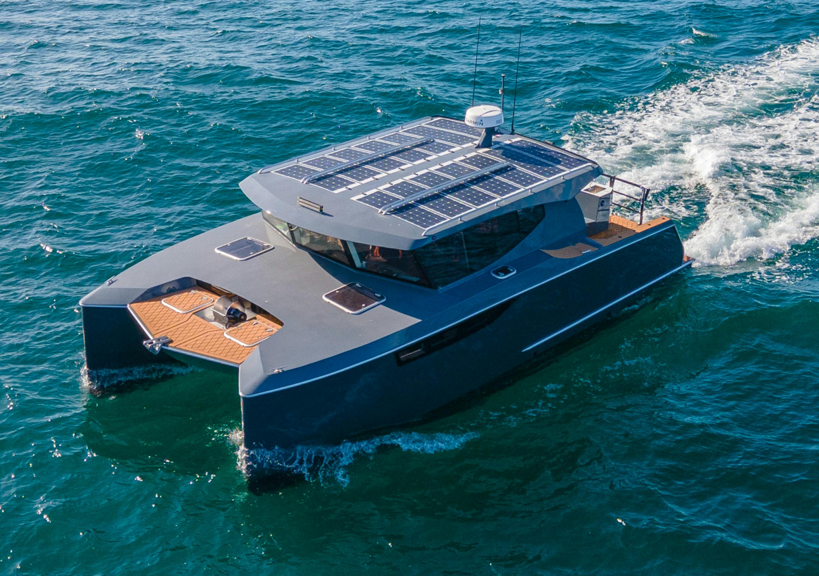 Australia's first ocean-going fully electric charter vessel