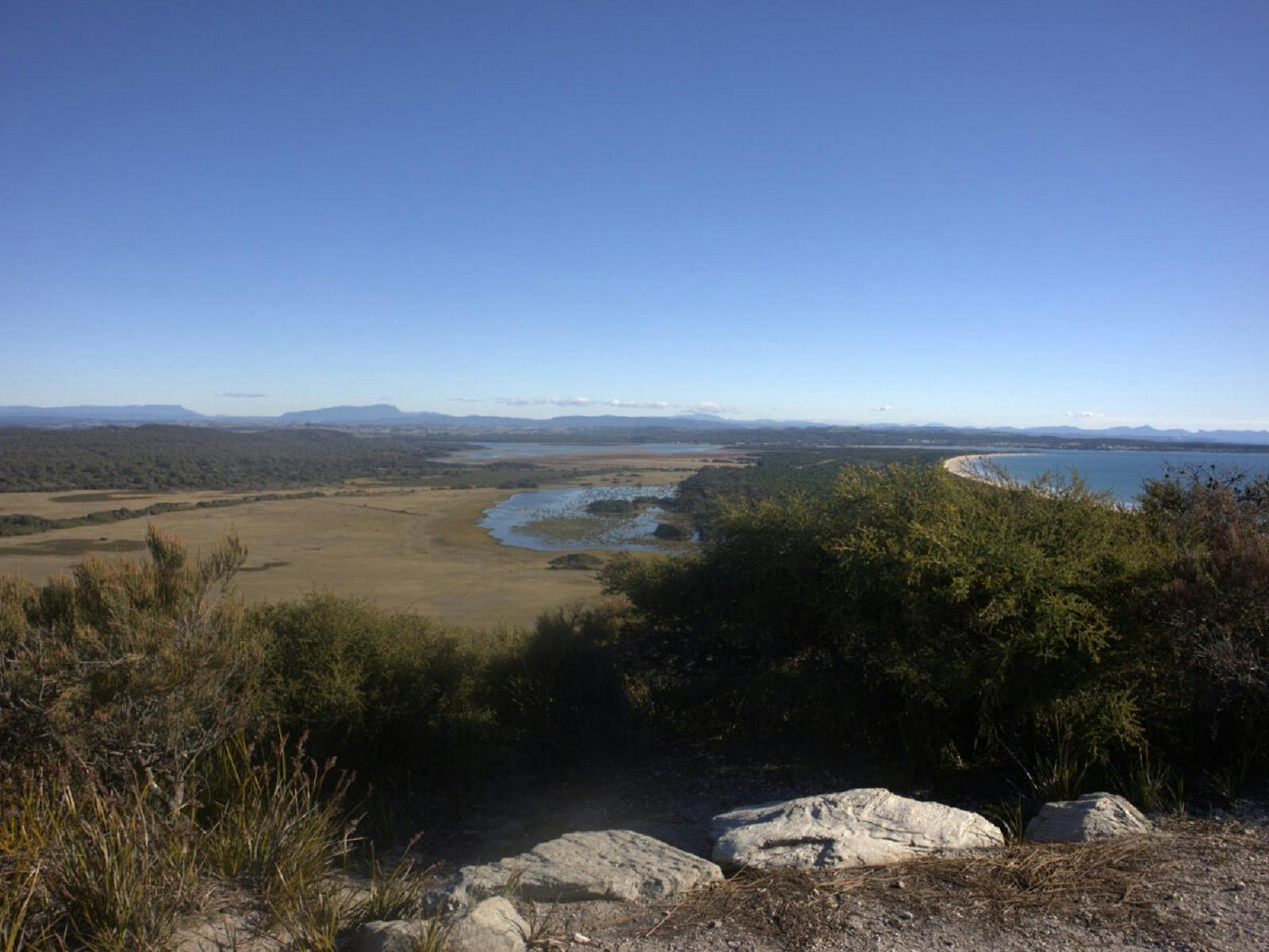 View from atop of Archer's Knob Narawntapu National Park
