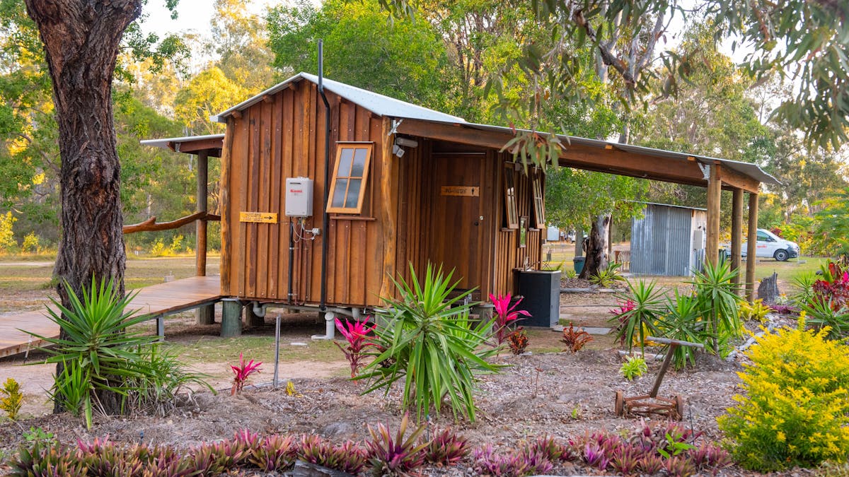 Wallaby Wash House with rainforest shower, toilets, laundry