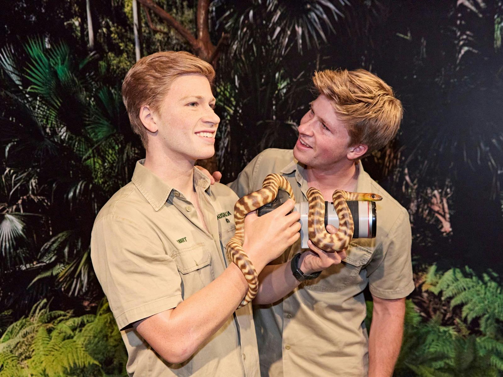 CRIKEY! It's two Robert Irwins!