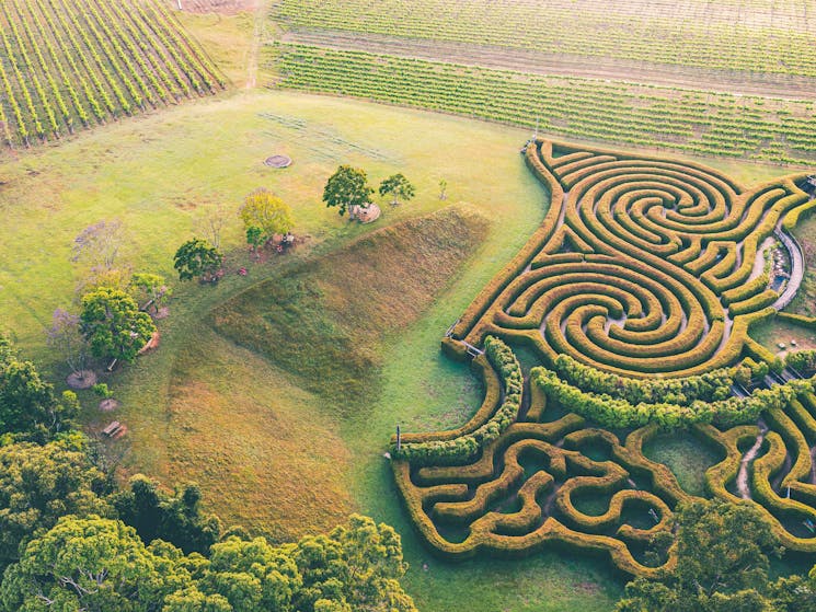 Bago Maze is one of the worlds largest hedge maze