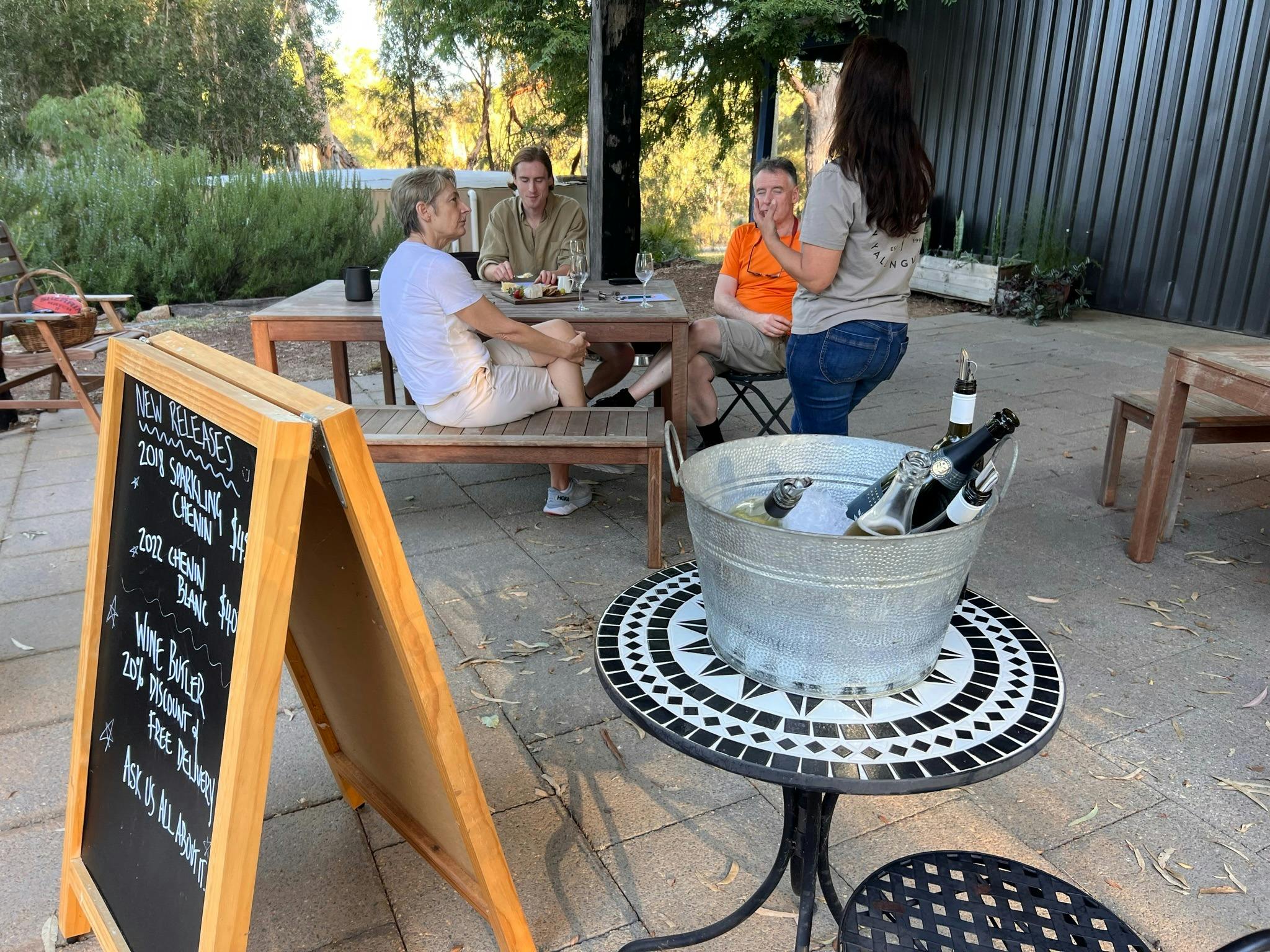 Wine tasting