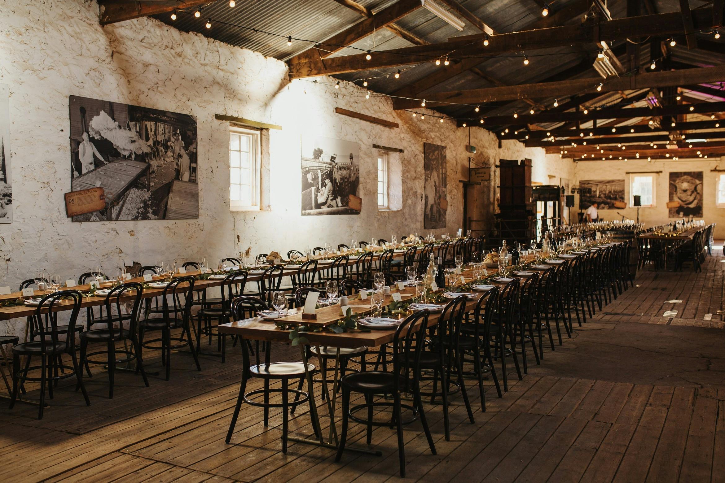 Bungaree Woolshed Wedding