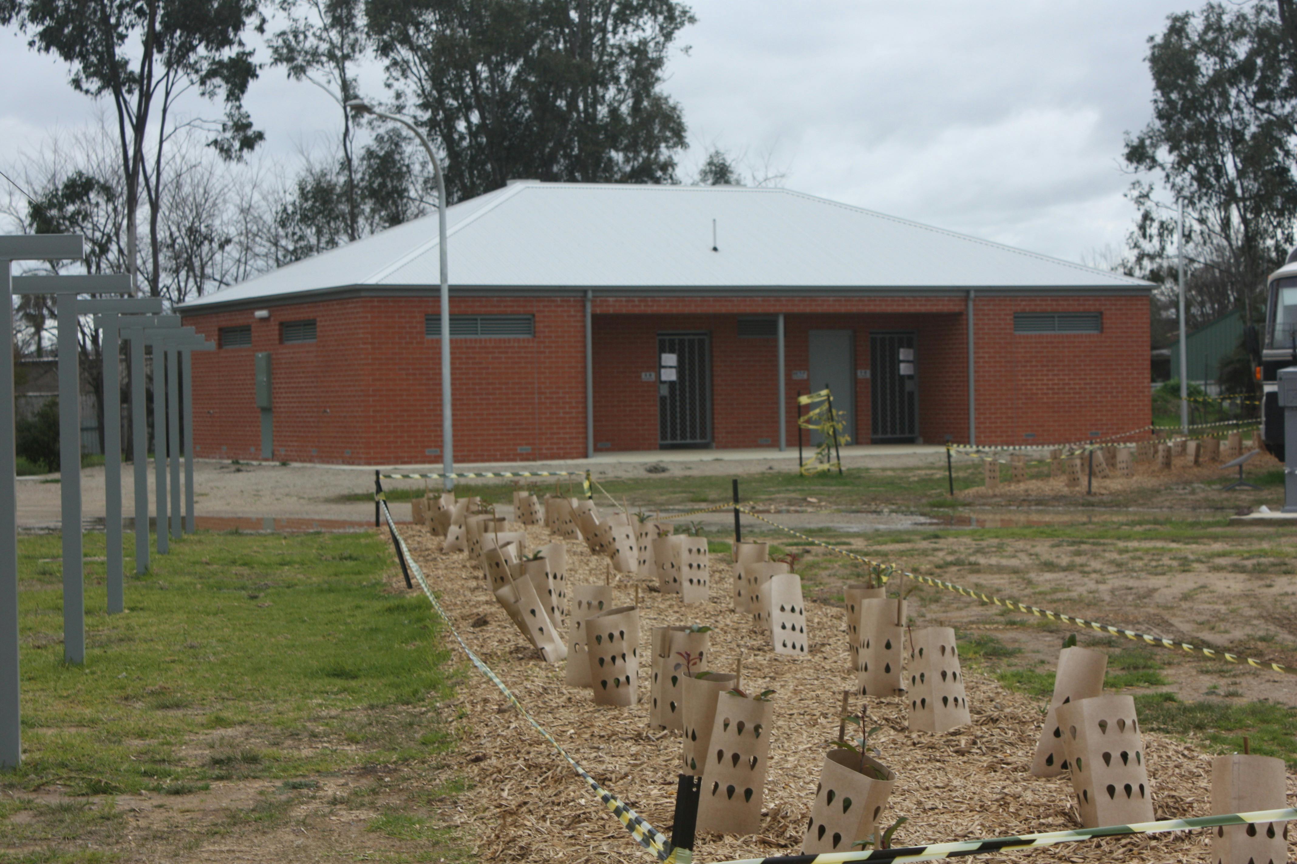 New amenity block including disabled facilities