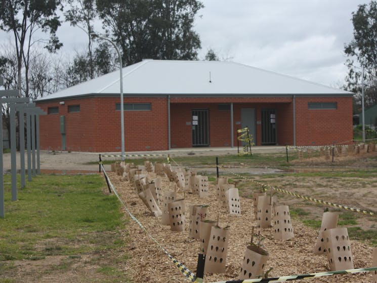 New amenity block including disabled facilities