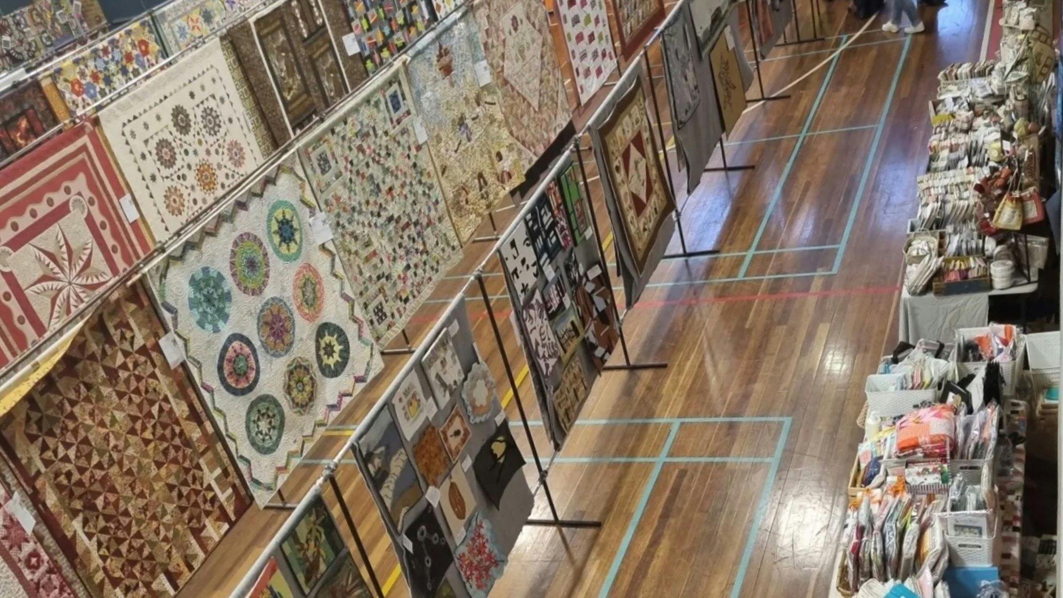 The Blue Mountains Quilt Show prides itself on the diverse range of quilted work on display.