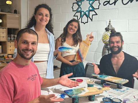 Resin Art Classes in Sydney
