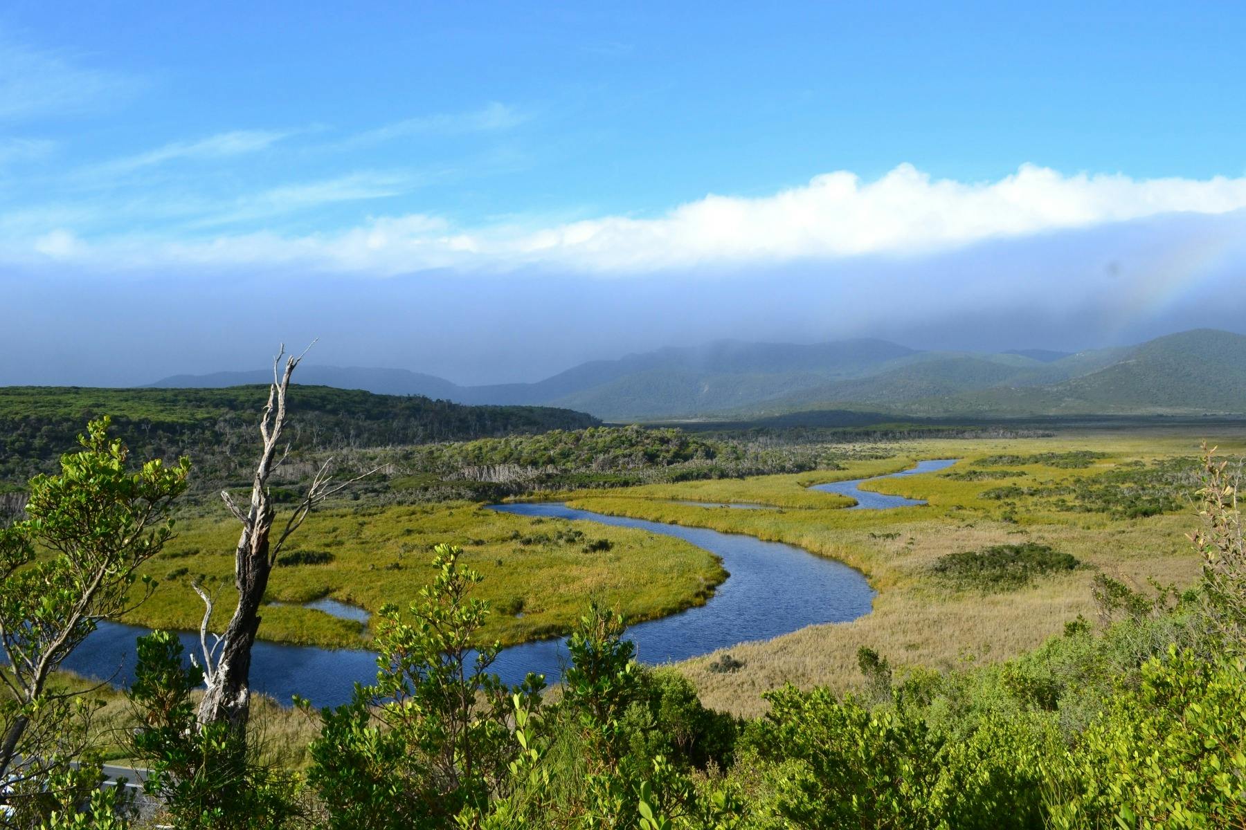 Antipodes Tours at Derby River, Wilsons Prom NP, on the Sydney to Melourne Touring route