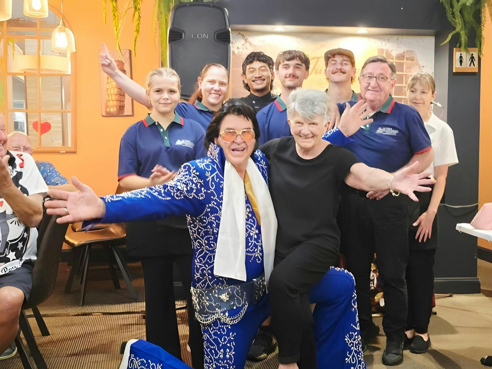 Elvis at La Vespa