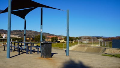 Picnic Tables at the Bungendore Skate Park