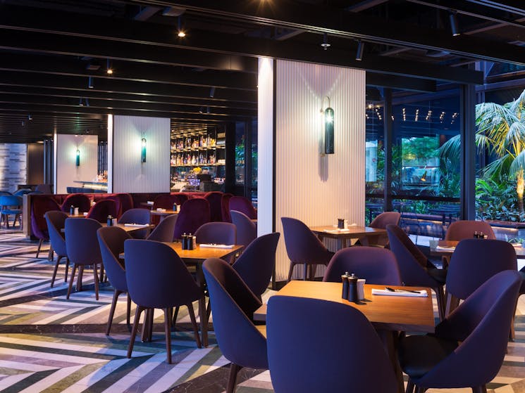 Solander is a relaxed and sophisticated dining experience offering modern-Australian inspired dishes