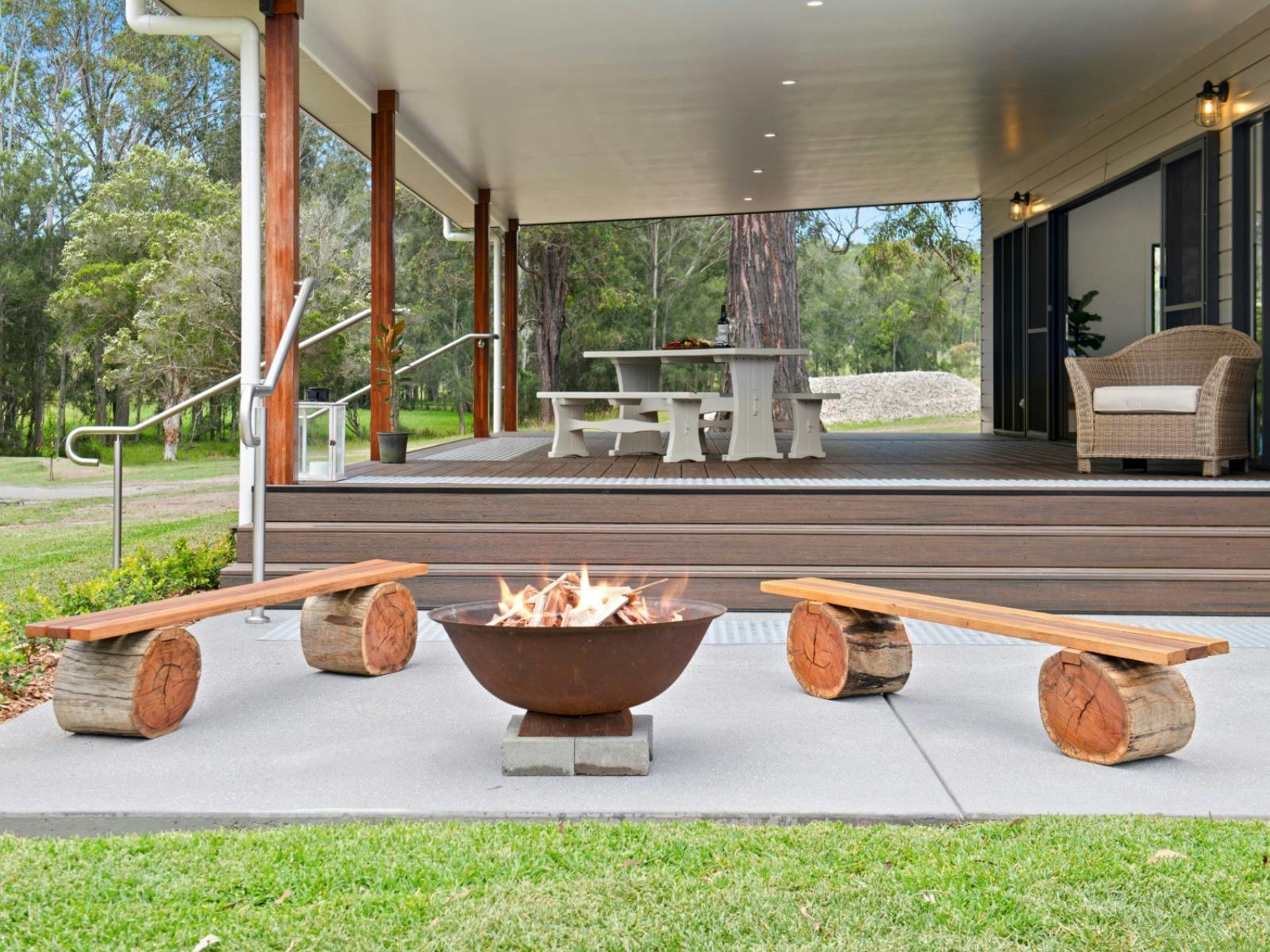 오후 캠프파이어