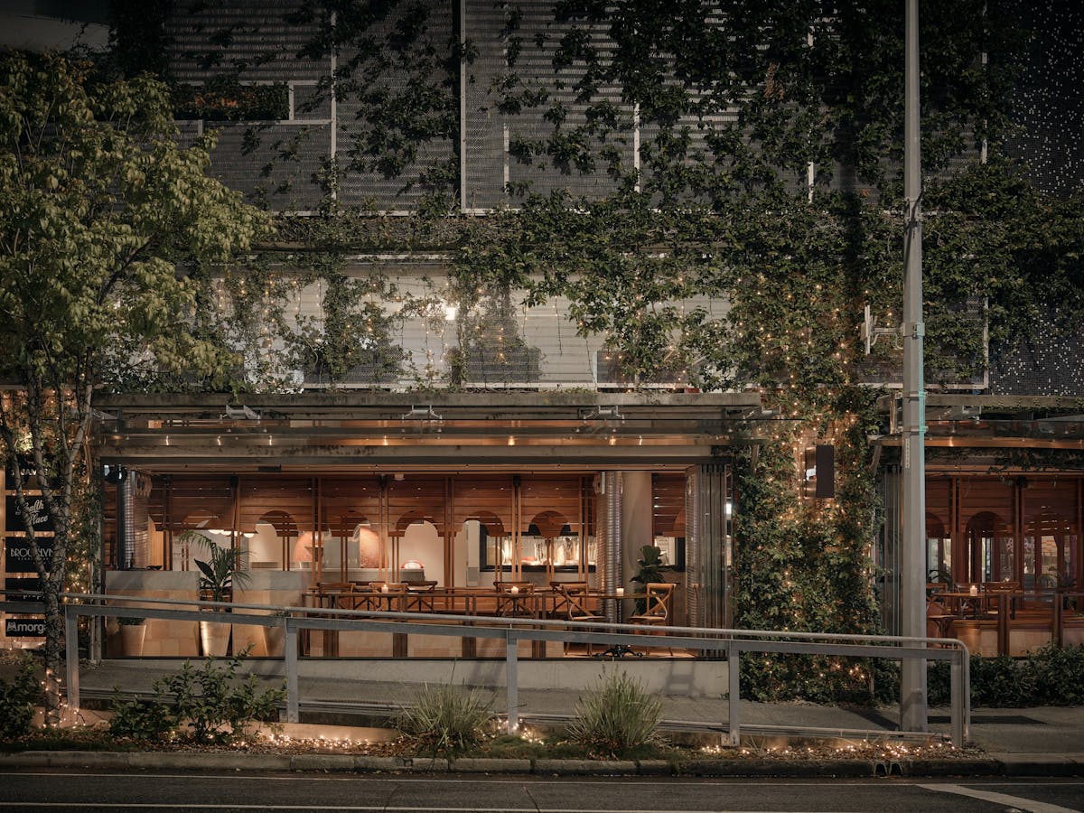 Exterior of venue