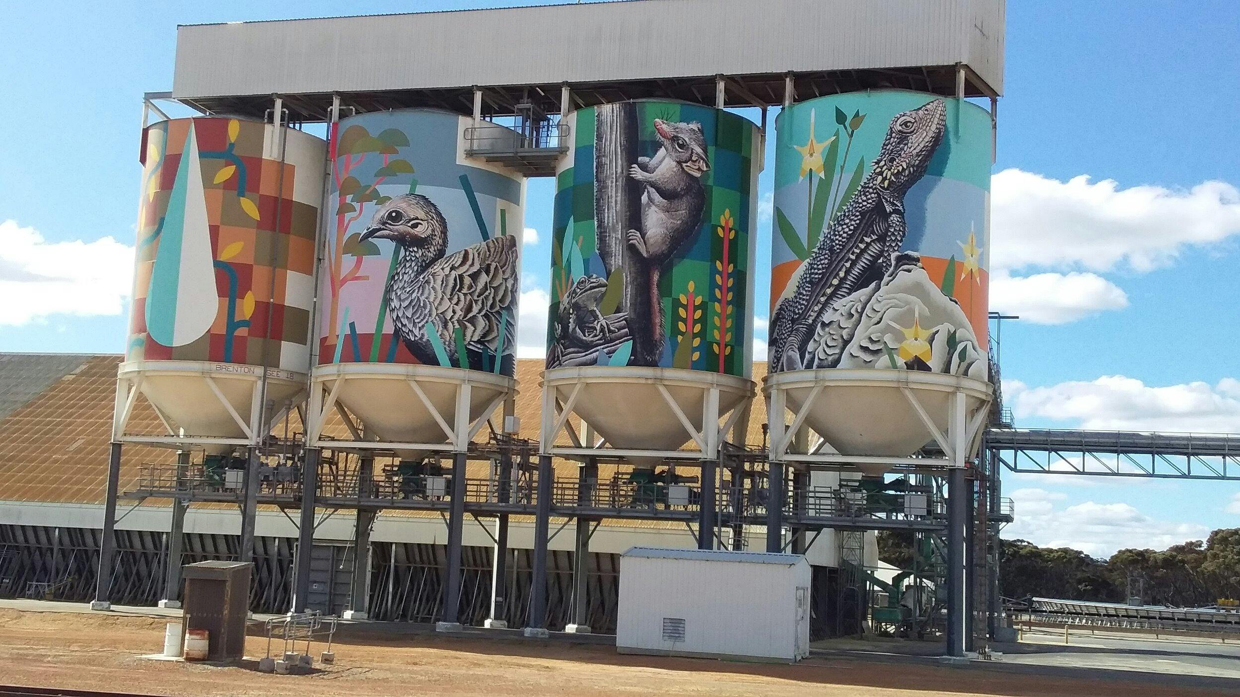 Four Silos