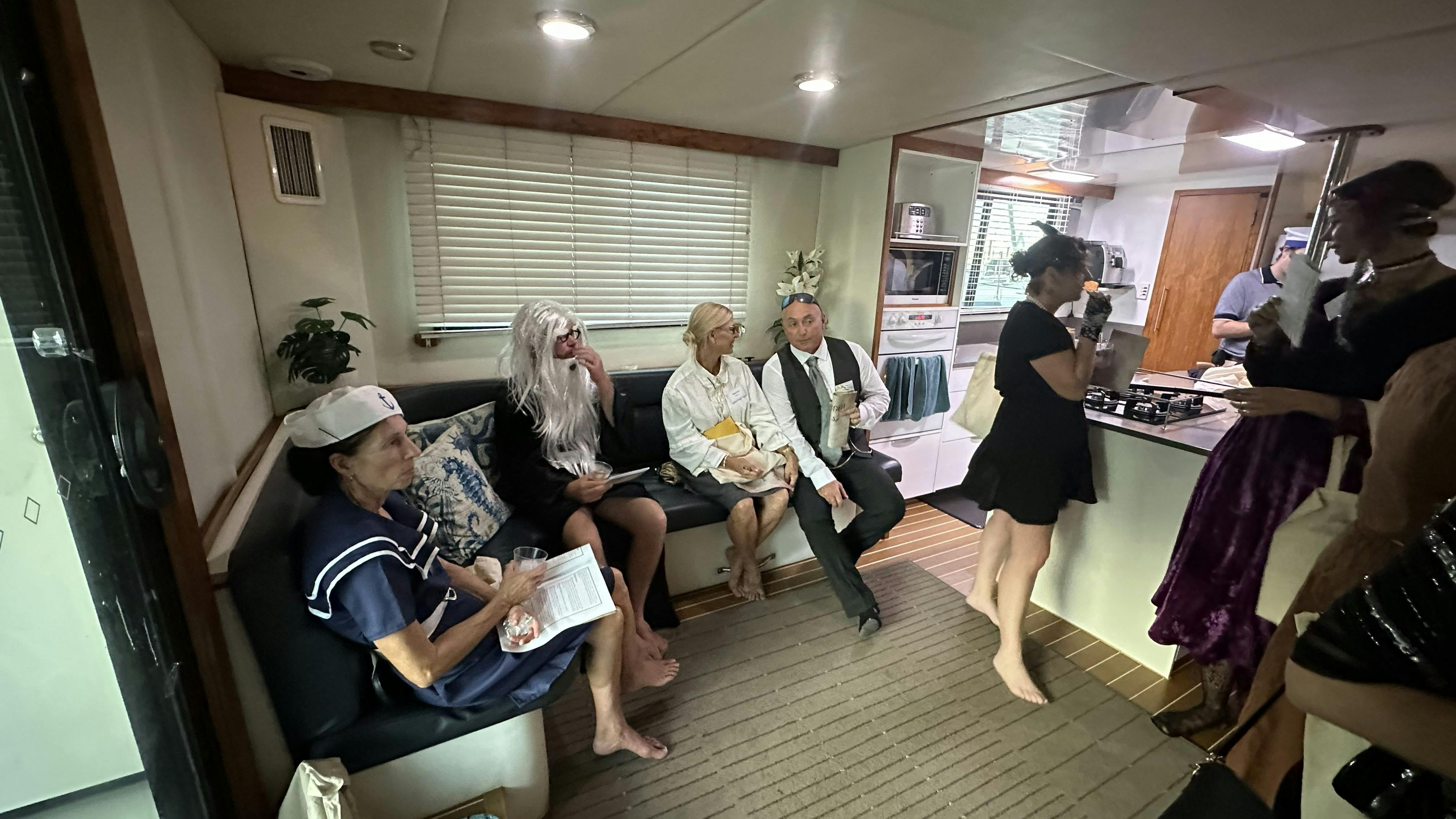 Socialise, enjoy ice cold drinks & delicious food