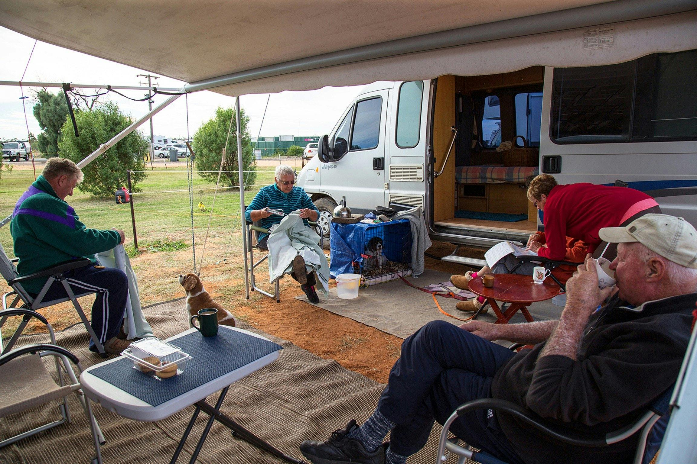 Overnighting at the Primitive Camping Ground