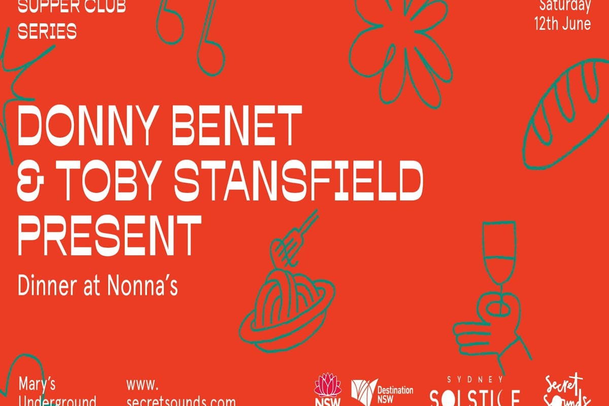 Supper Club Series - Donny Benet & Toby Stansfield
