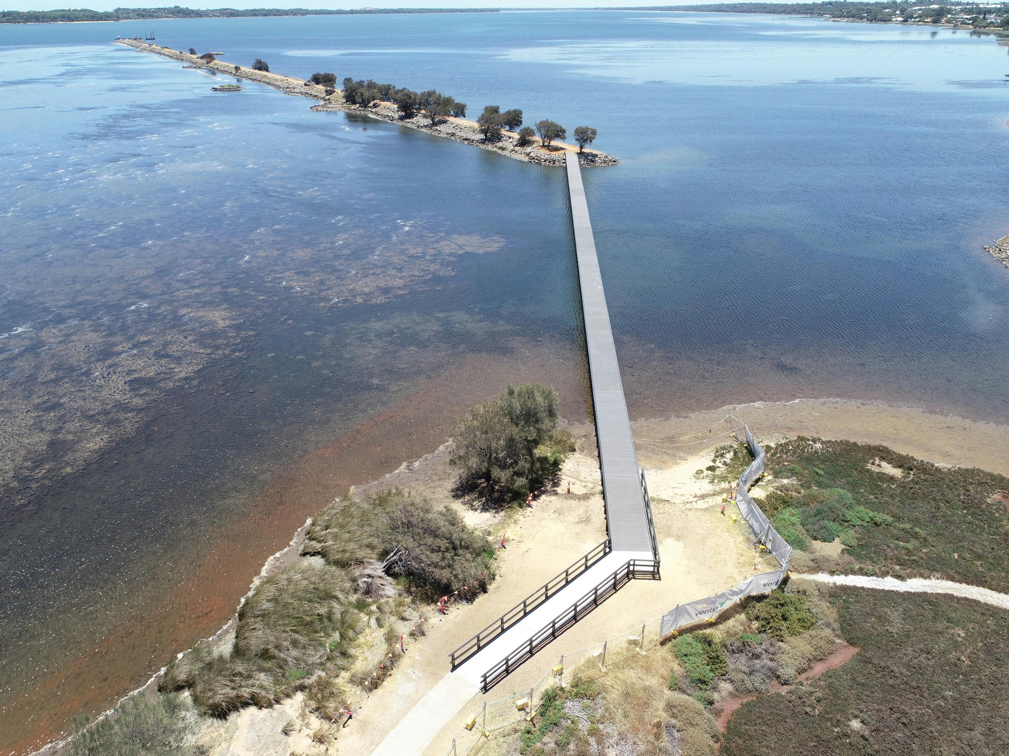 Aerial Australind Jetty