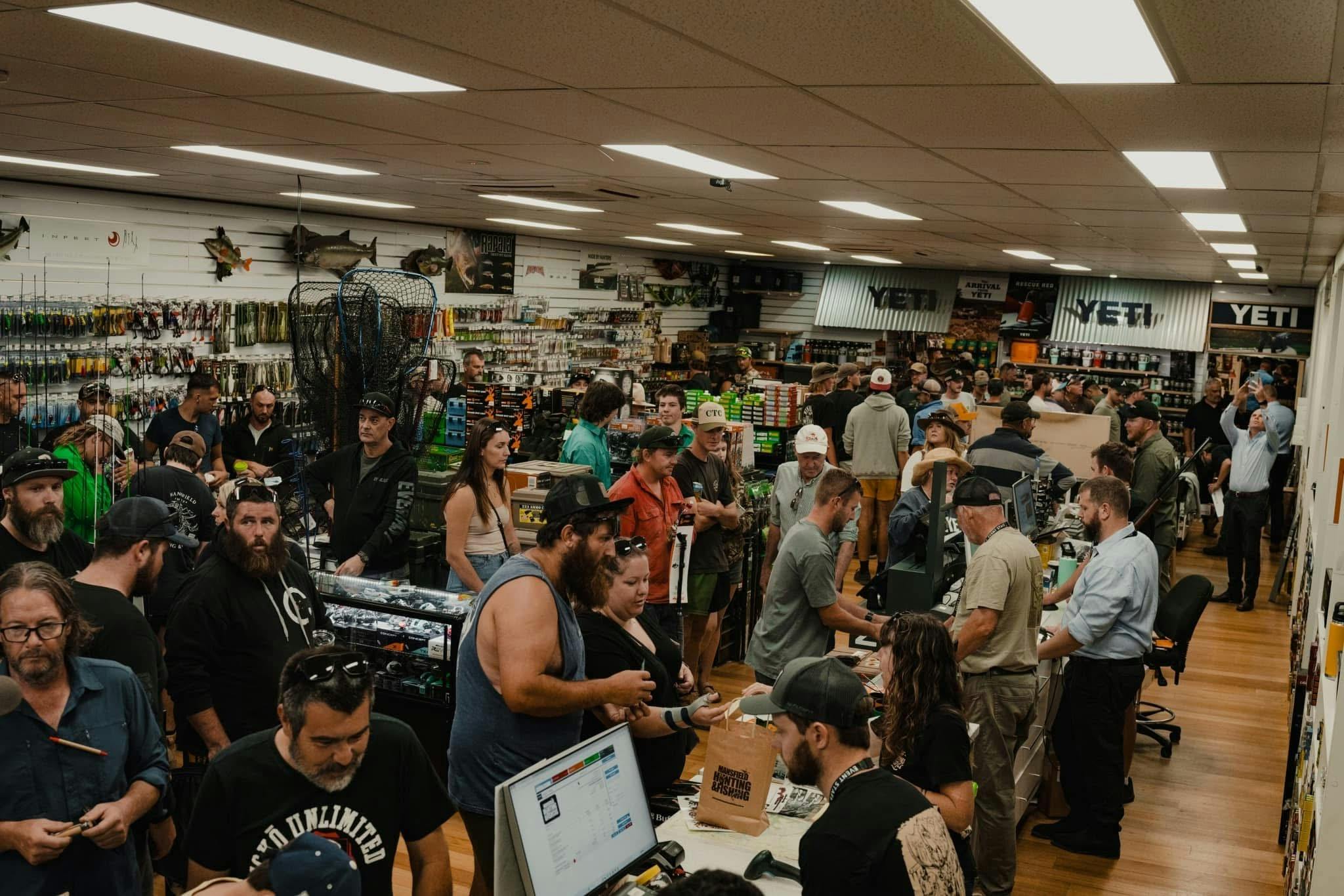 Busy Shop, Happy Customers