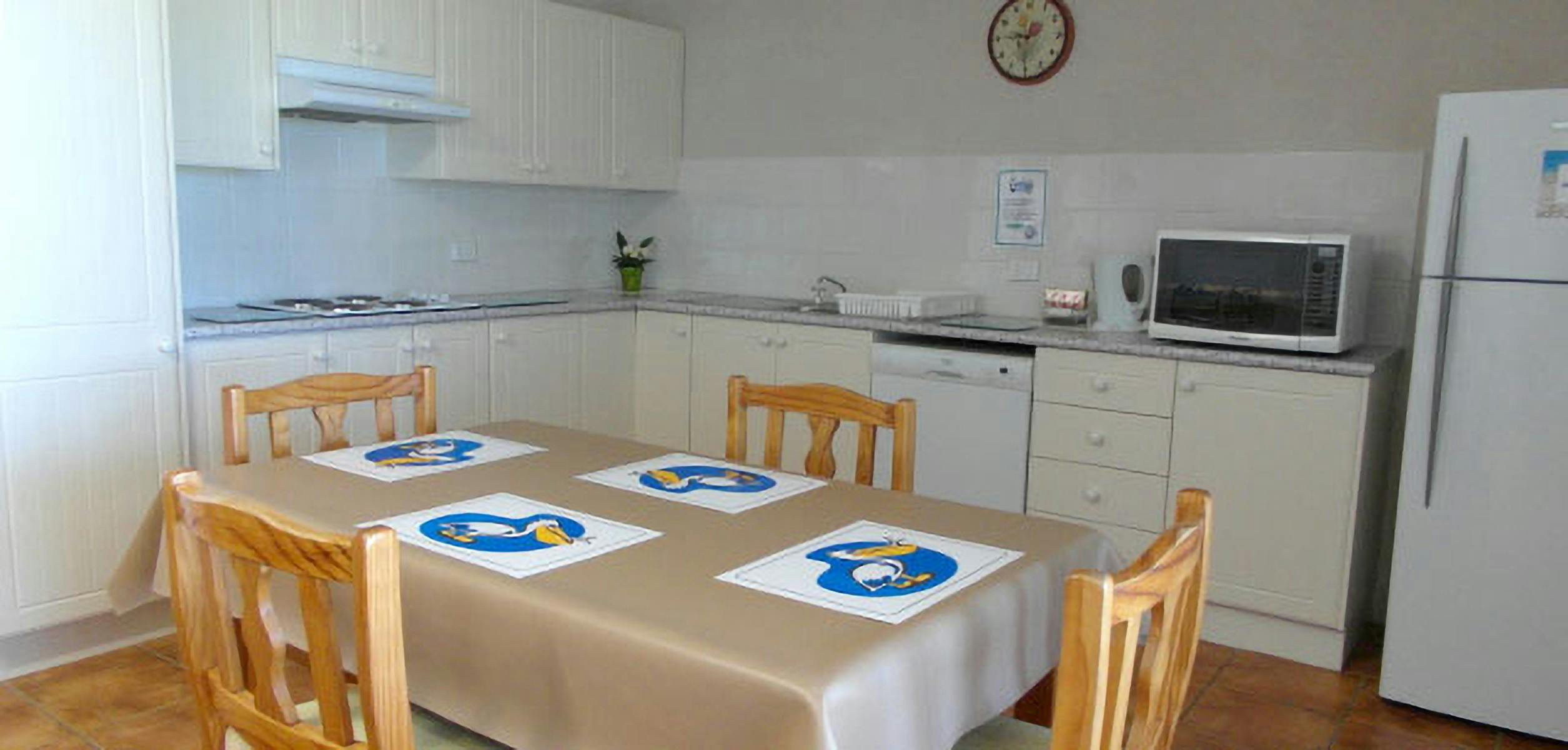 2 Bedroom Unit kitchen and dining area