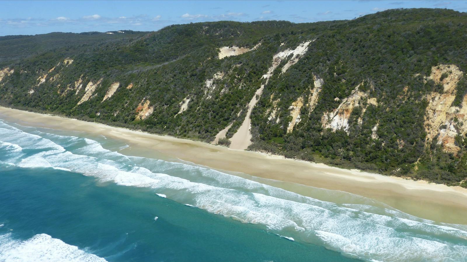Great Sandy National Park, Cooloola, Queensland from Wilga 80 seaplane
