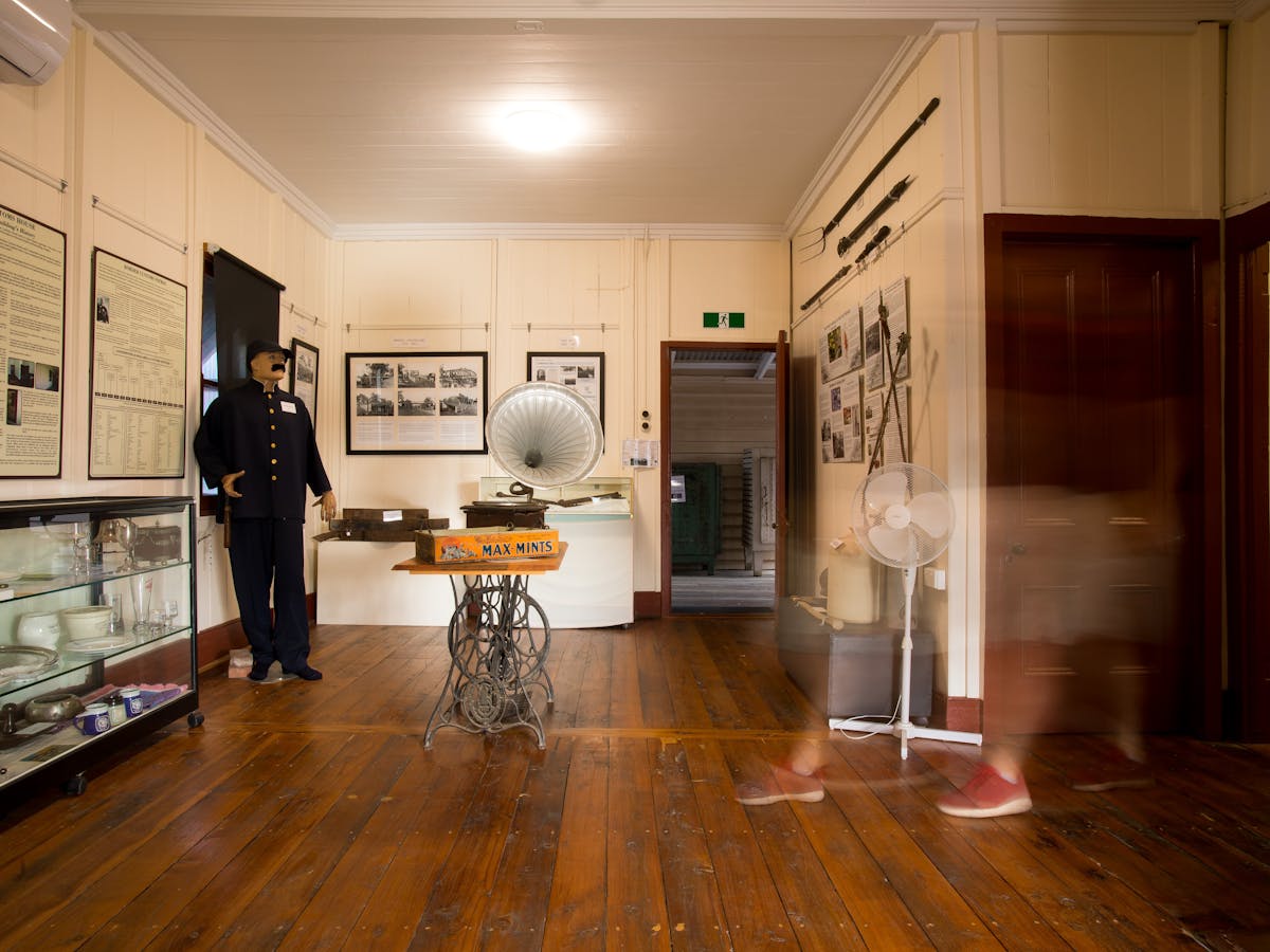 Inside the Goondiwindi Customs House