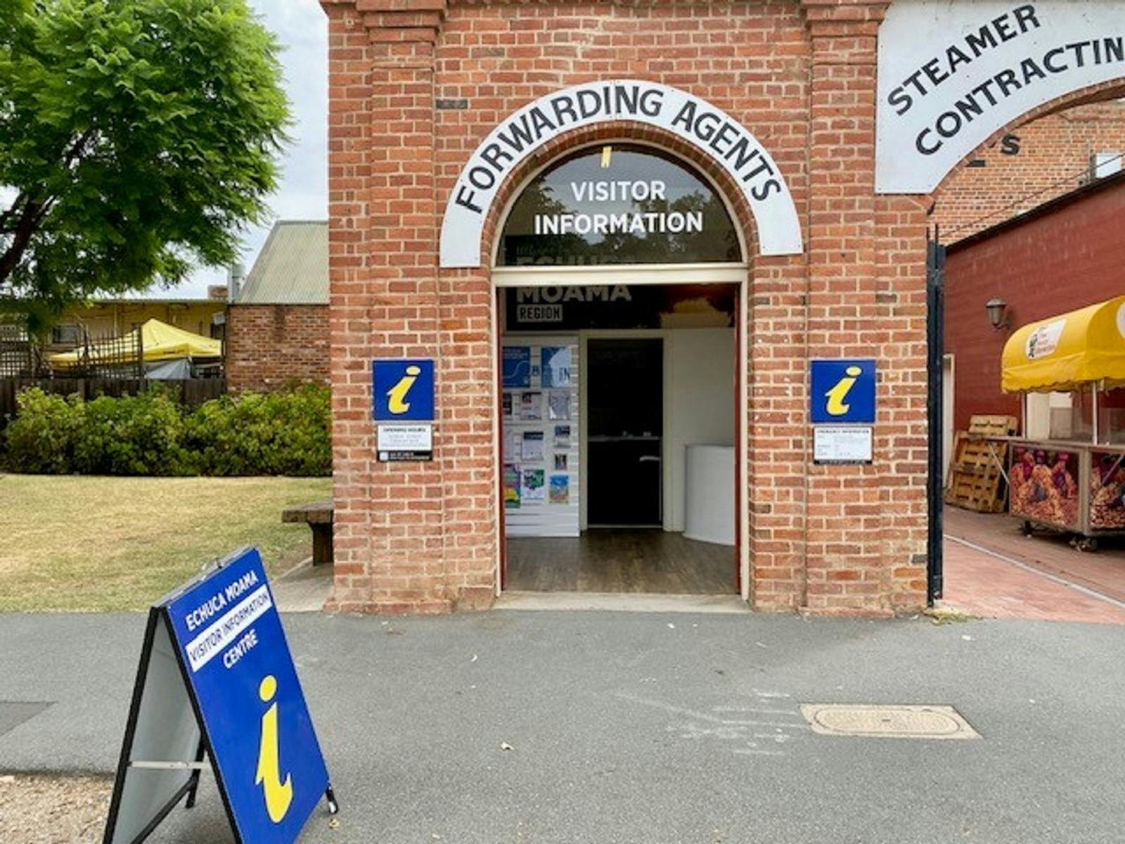 external shot of the visitor information centre