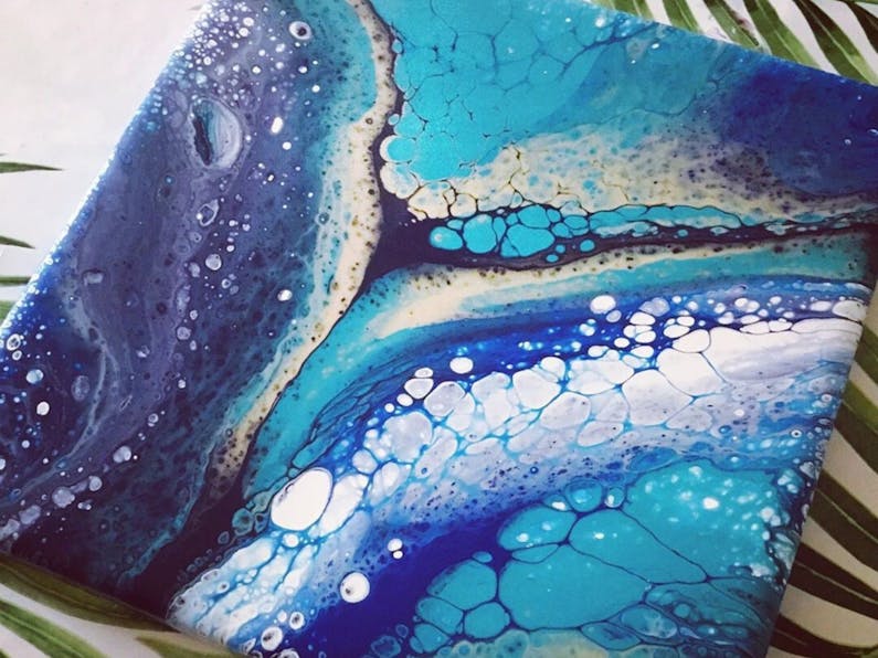 Image of the event 'Acrylic Paint Pouring Workshop in Jervis Bay'