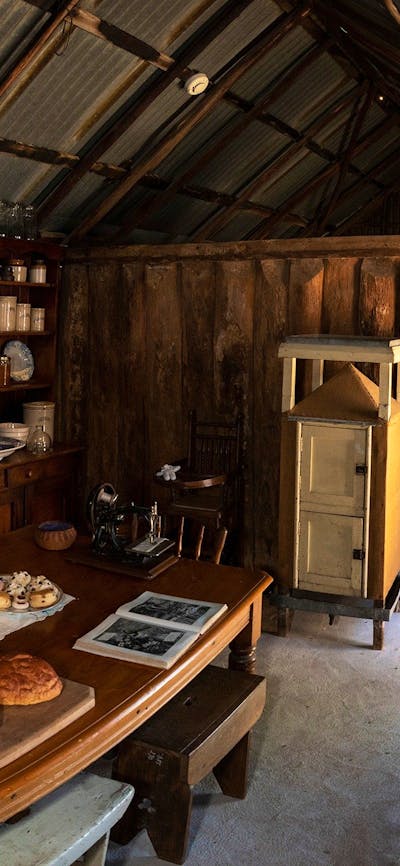 Interior displays Blundells Cottage