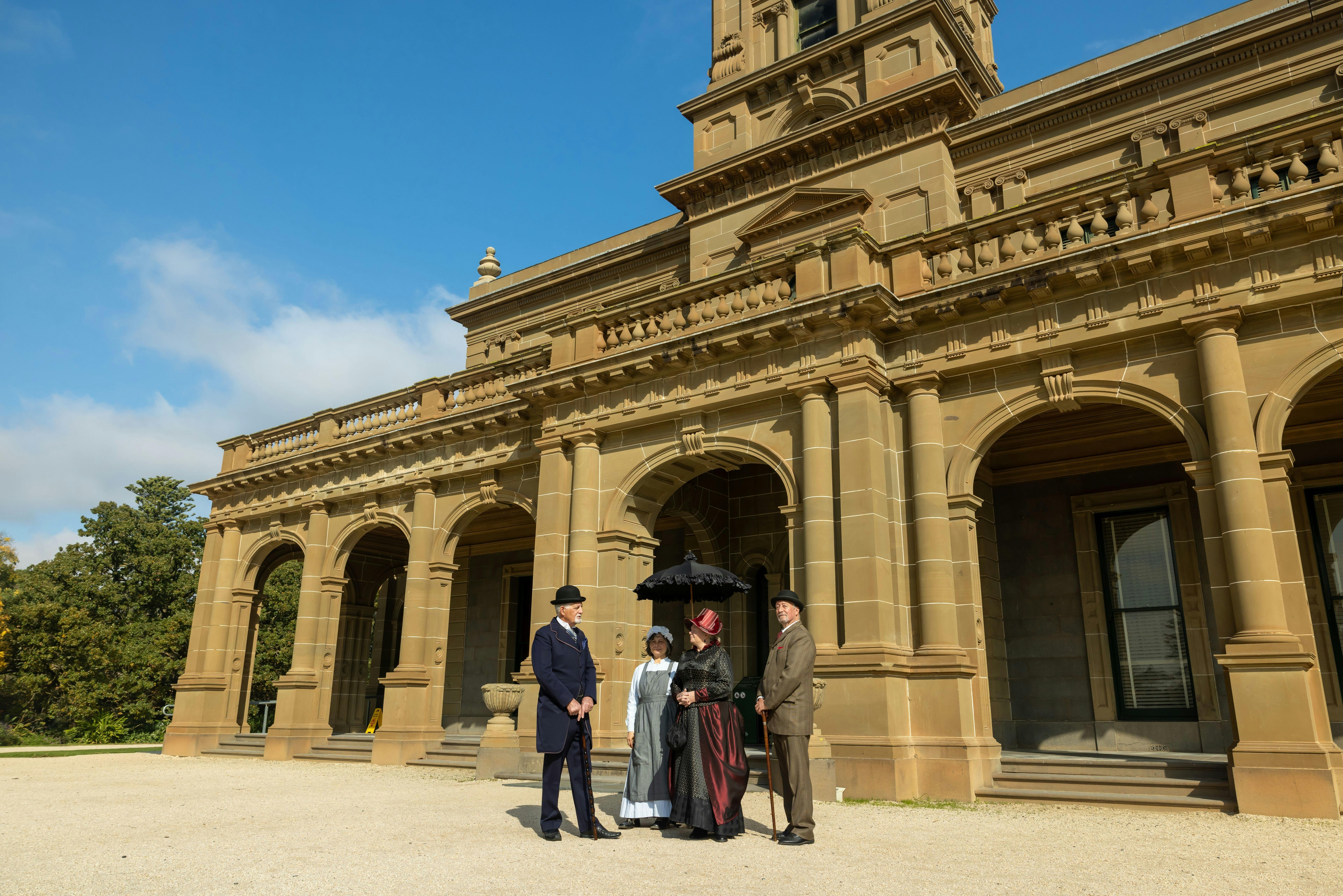 Step back in time at Werribee Park Mansion.