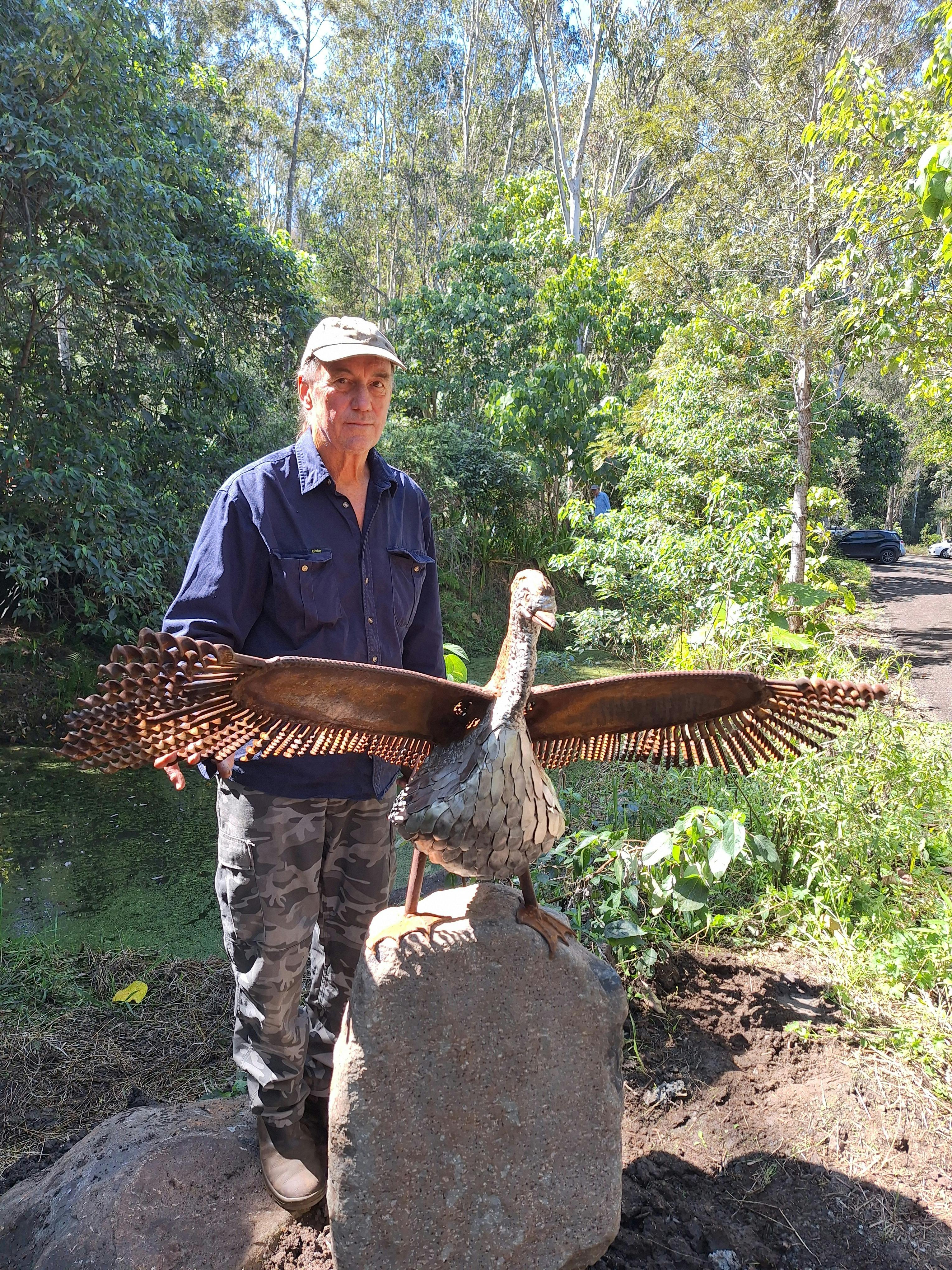 Sculpture Art at Lismore Rainforest Botanic Gardens