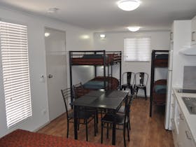 Entry Kitchen and Bunks