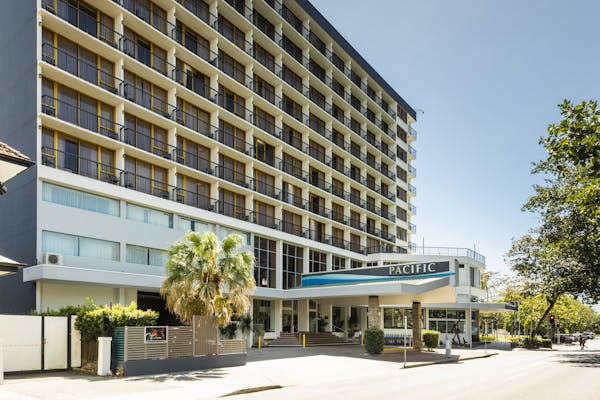 Exterior of Pacific Hotel Cairns