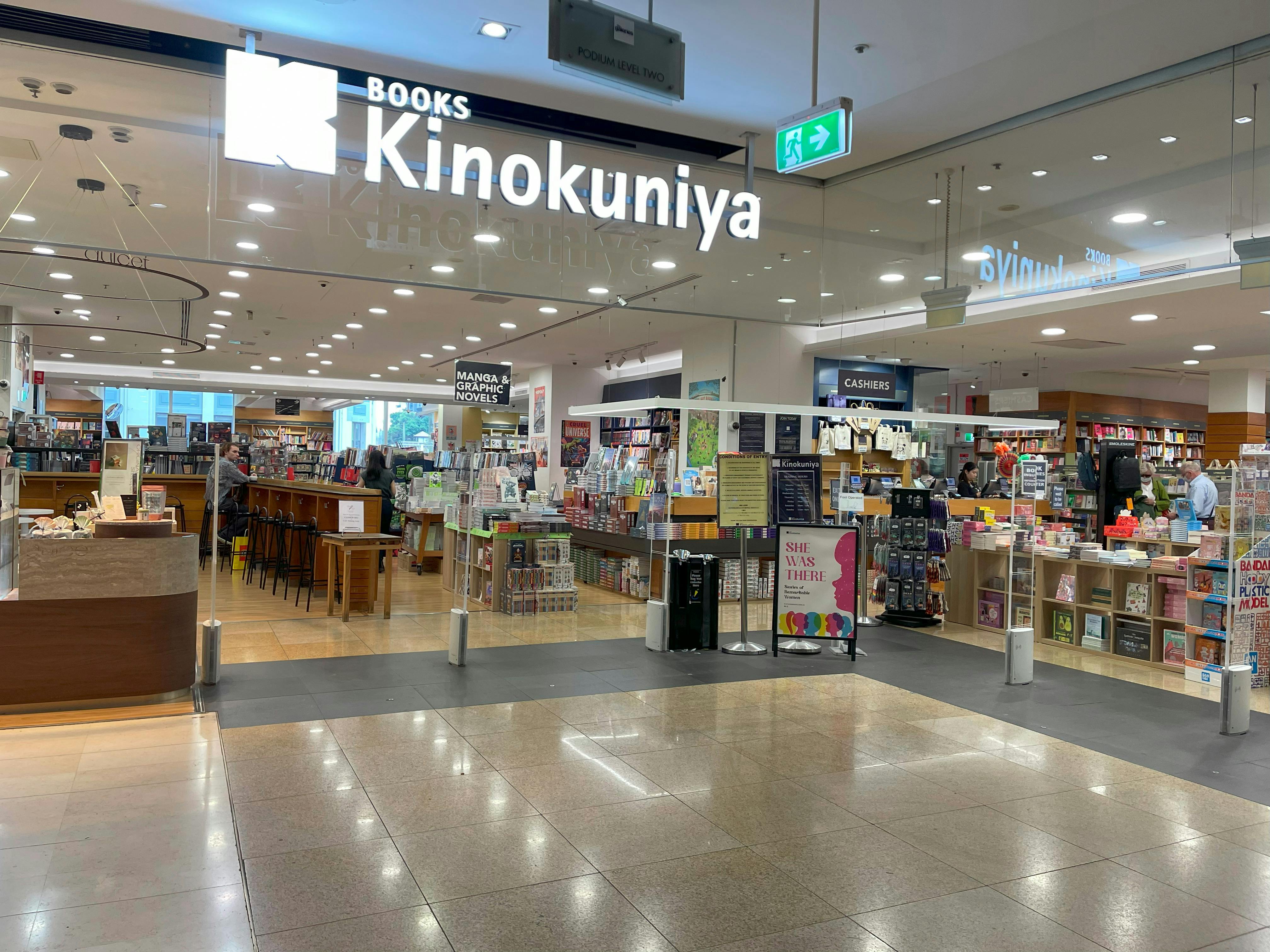 Bücher Kinokuniya Sydney