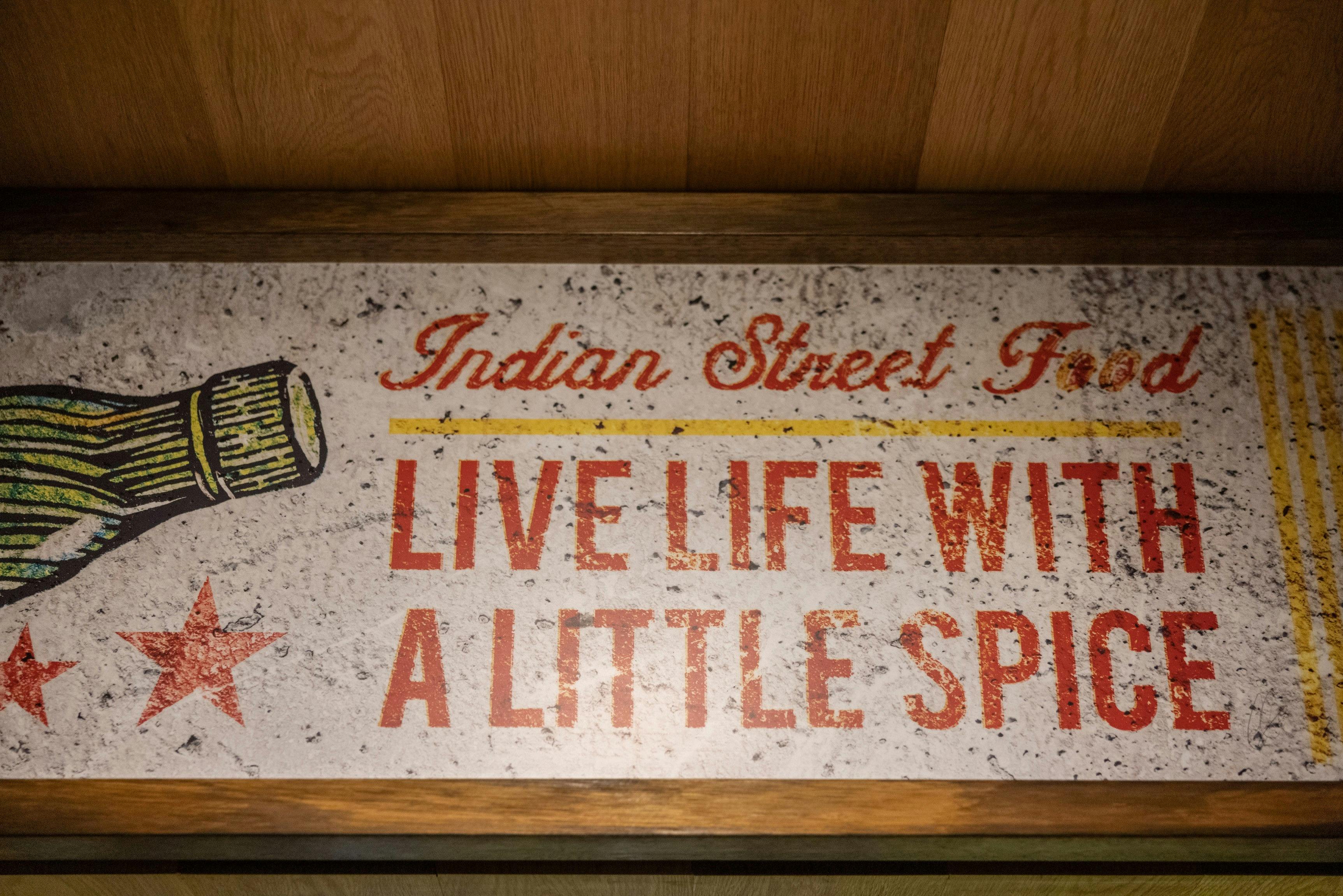 Signage at Chatkazz, Harris Park