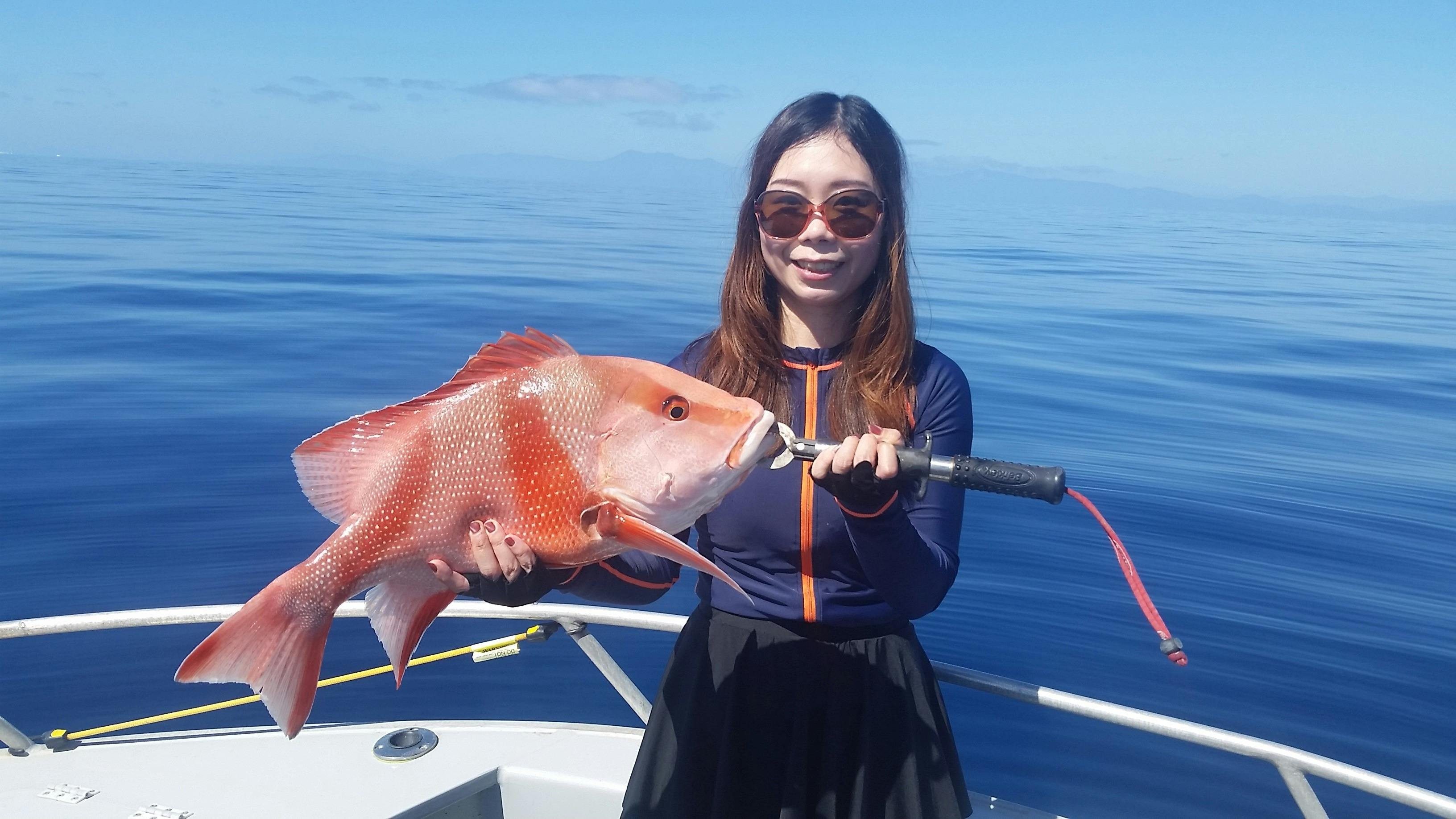 Reef fishing on the Great Barrier Reef