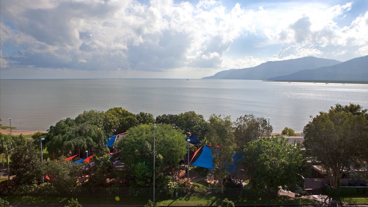 Located on the Cairns Esplanade