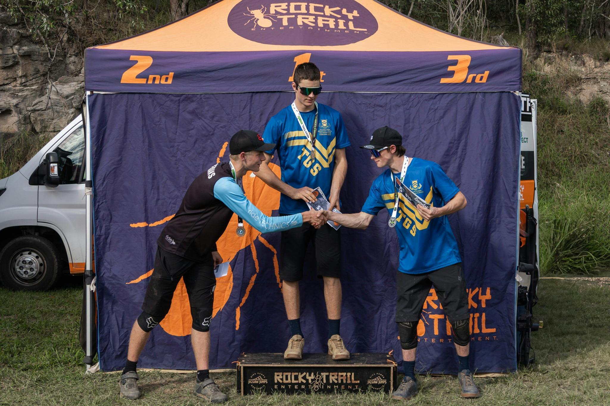 Rocky Trail racers
