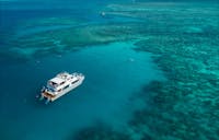 Ocean Freedom - 20 M Motor Catamaran on Great Barrier Reef Mooring , Cairns