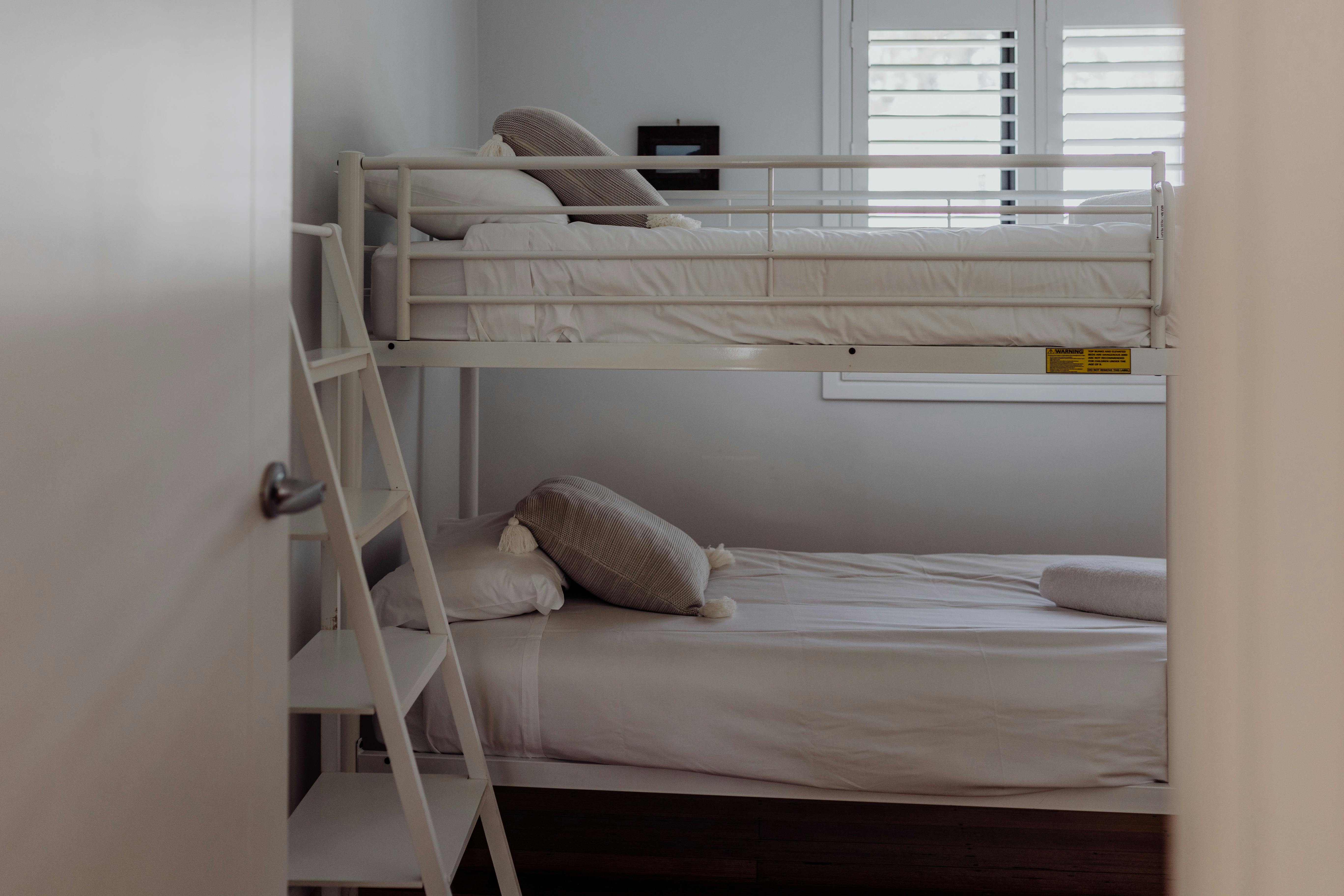 third bedroom with bunks