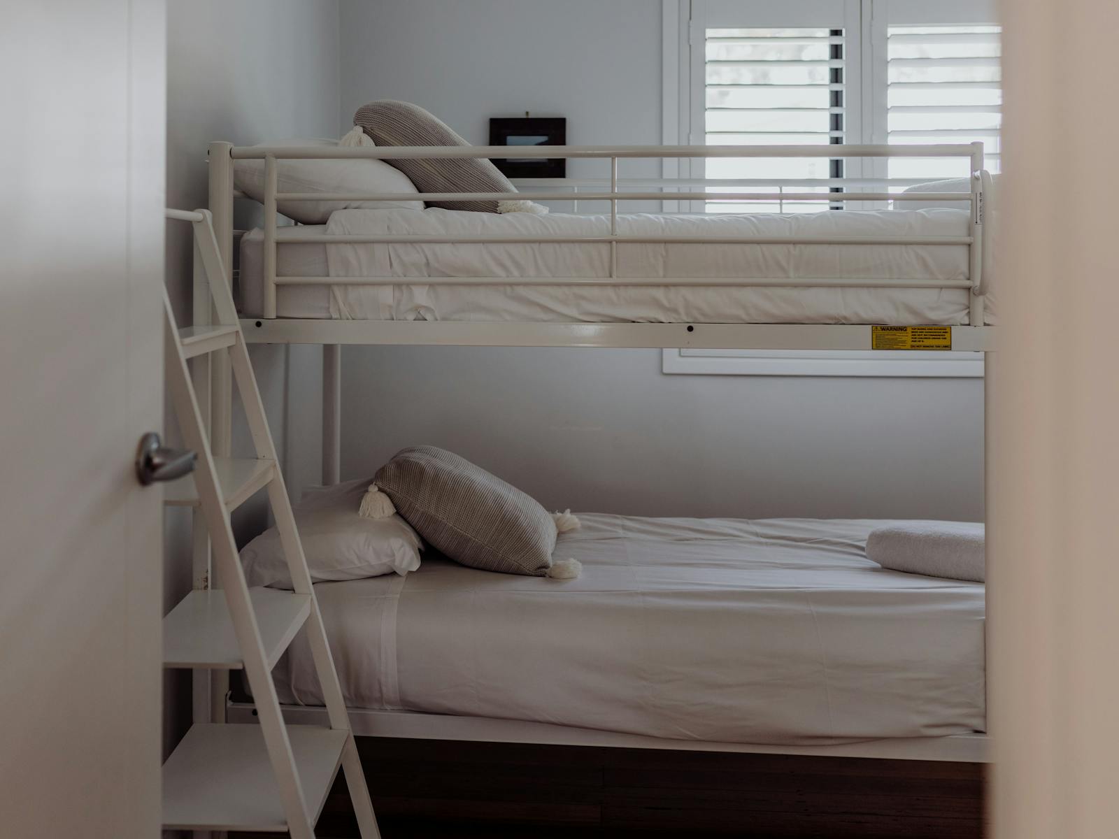 third bedroom with bunks