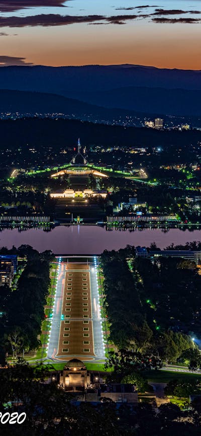 Sunset Mt Ainslie