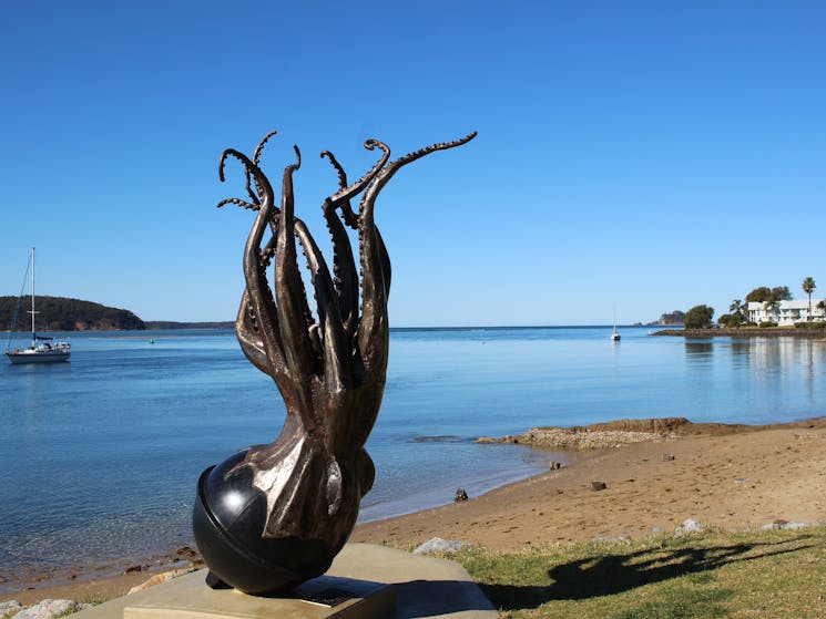 Part of Batemans Bay Sculpture Walk