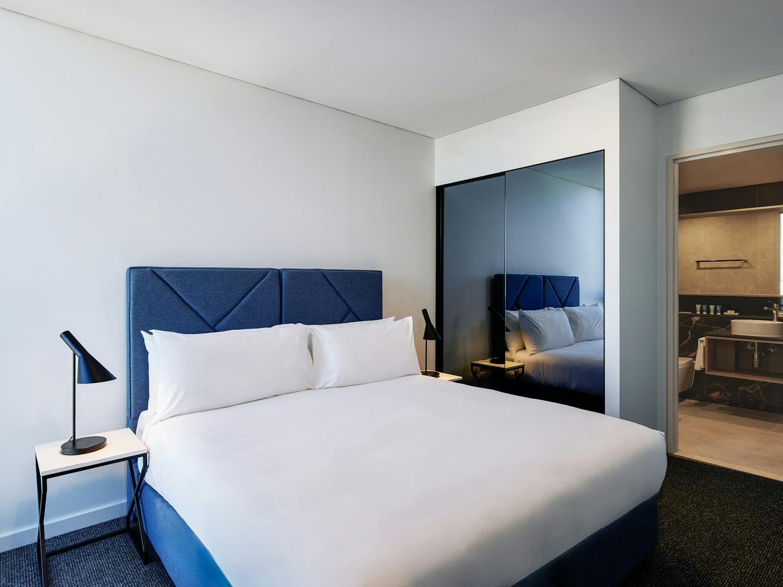 Main bedroom and ensuite bathroom