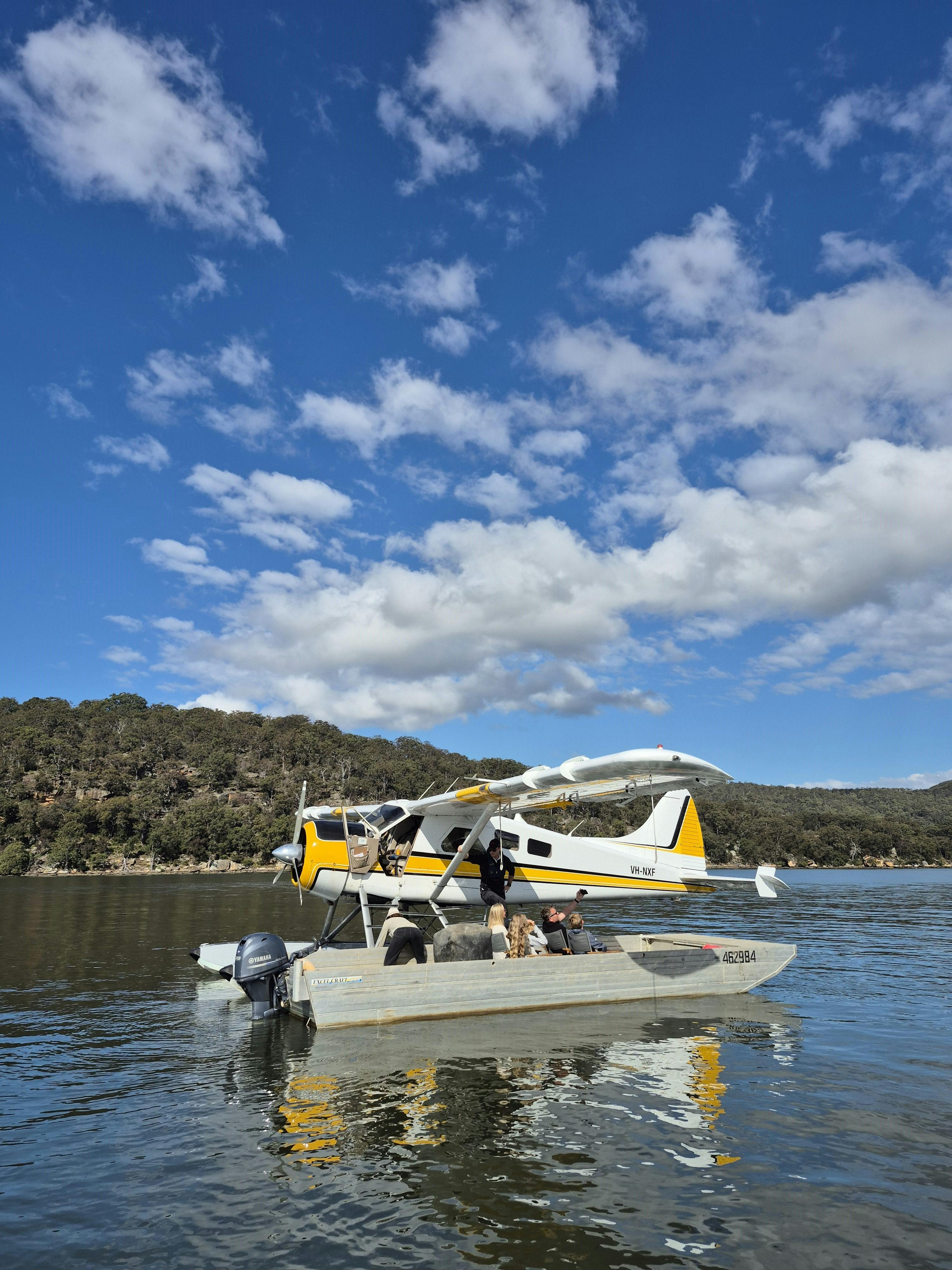 シドニーの究極のフライト - 水上飛行機で楽しむ牡蠣と真珠