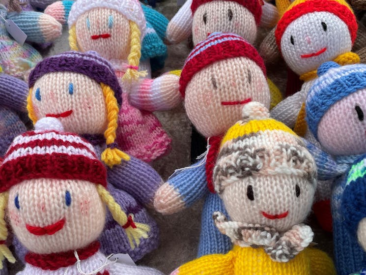 Knitted toys